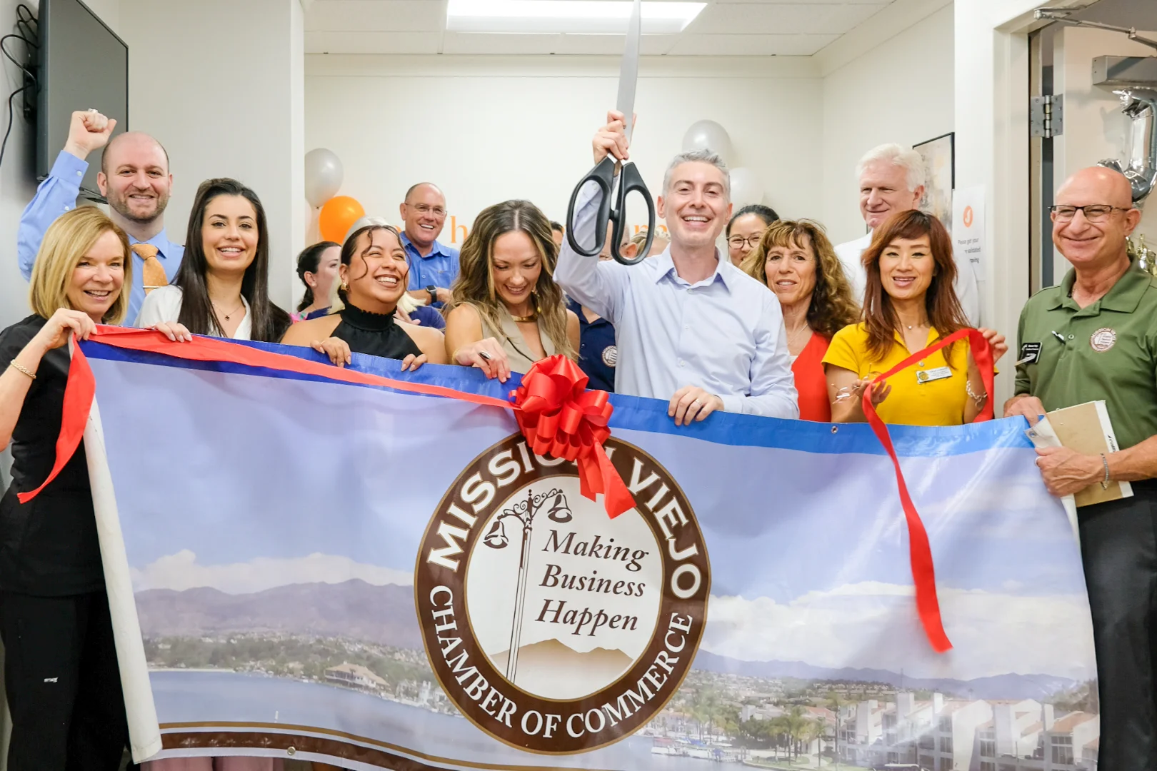 MV ribbon Cutting